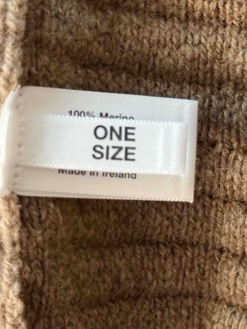 McConnell Merino Wool Poncho Cape Open Knit V Neck Irish Sweater Wrap Textured - Picture 4 of 16